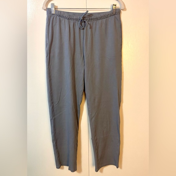 The Company Store Legends Hotel Pima Cotton Pajama Set NWOT Medium Blue - Picture 6 of 7